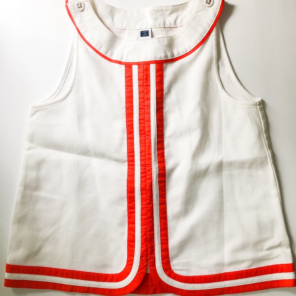 Janie and Jack Girls Size 6 Tank